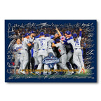 Los Angeles Dodgers 2025 World Series Champions Rectangle Canvas With Inner Frame – HOATT14265