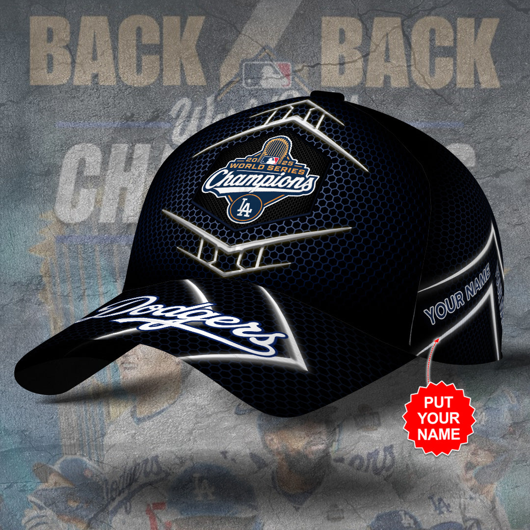 Personalized Los Angeles Dodgers World Series 2025 Classic Cap – TANTN18176