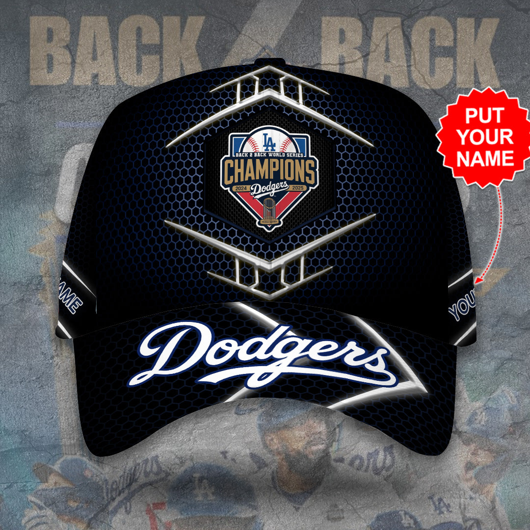 Personalized Los Angeles Dodgers World Series 2025 Classic Cap – TANTN18336