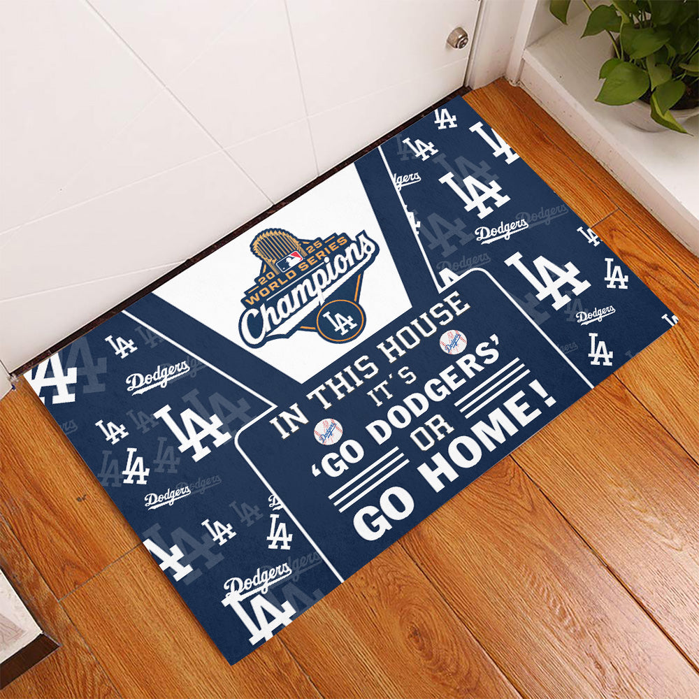 Los Angeles Dodgers World Series 2025 Doormat – TANTN18295