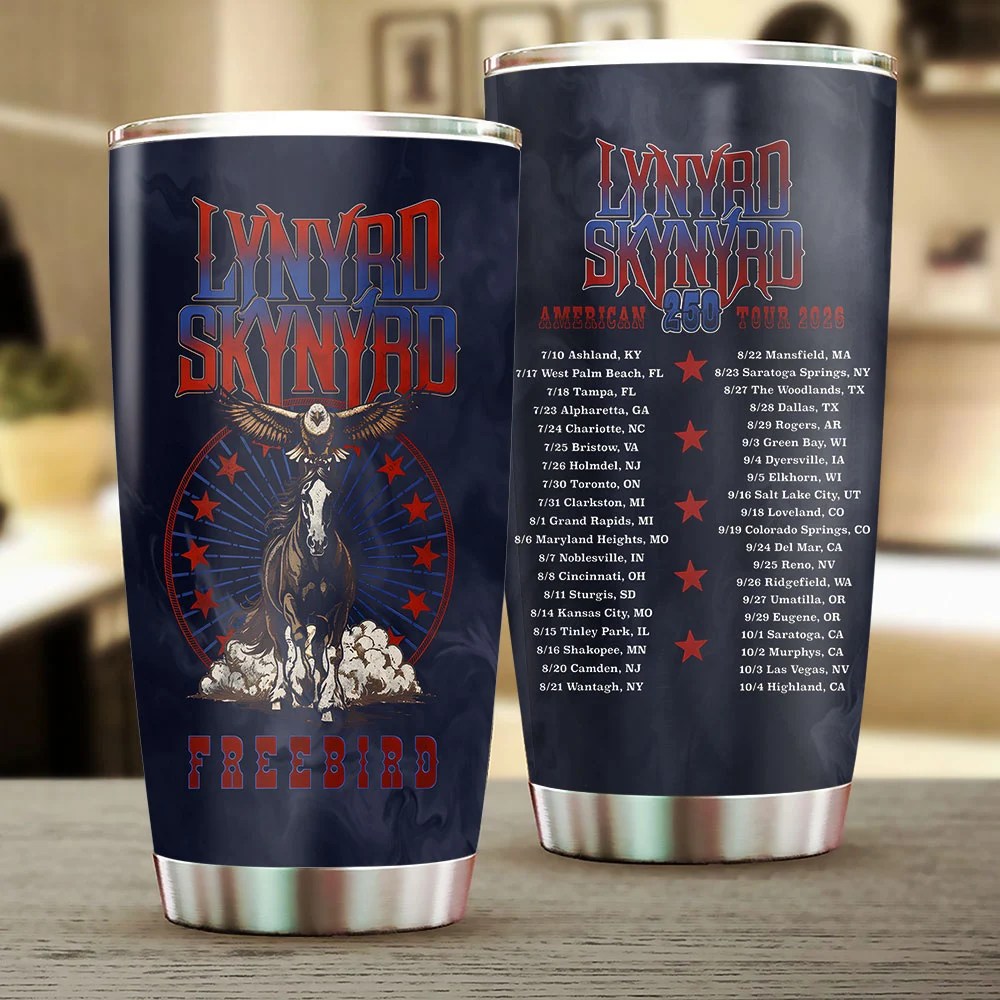 Lynyrd Skynyrd Tour 2026 Tumbler Cup – TANTN25162