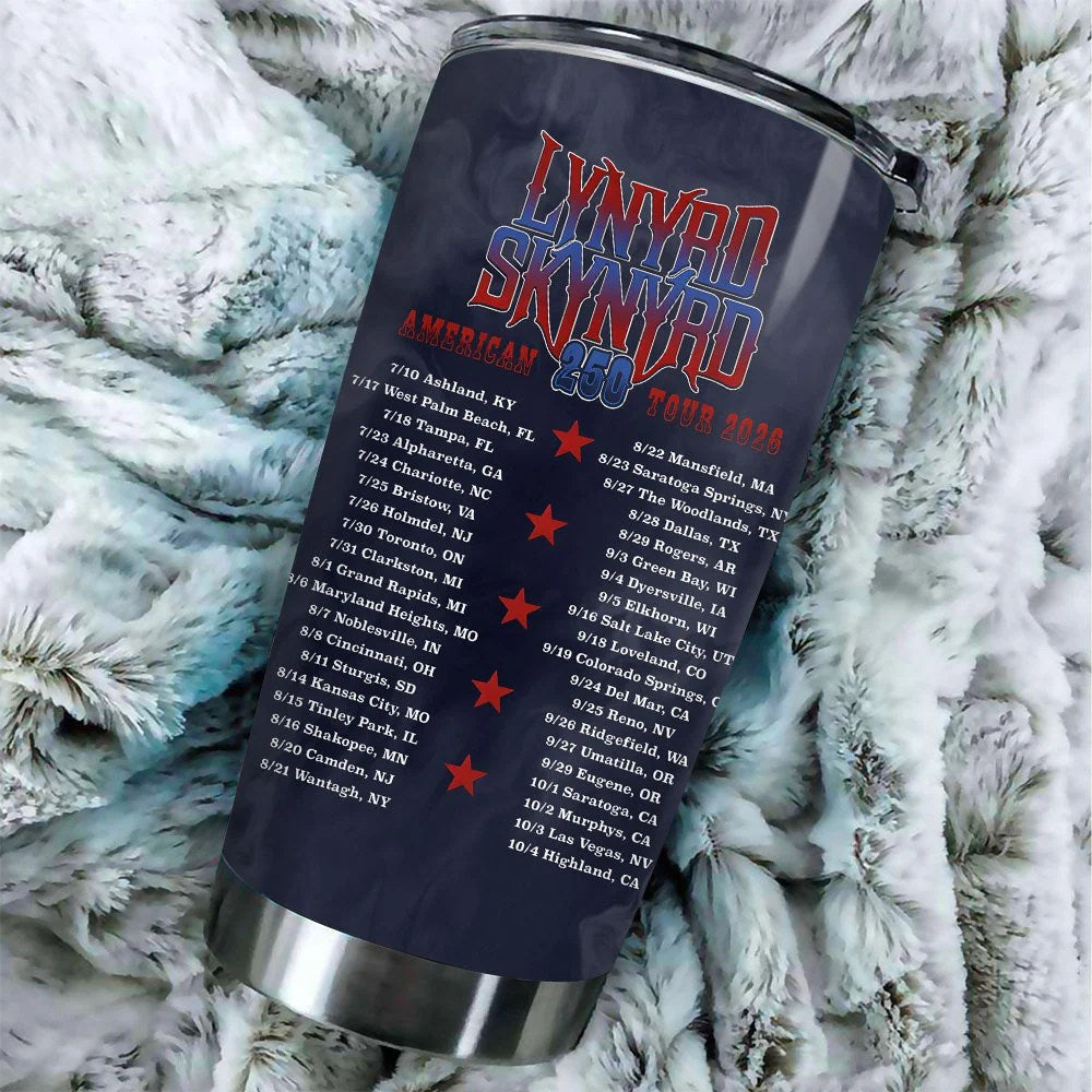 Lynyrd Skynyrd Tour 2026 Tumbler Cup – TANTN25162