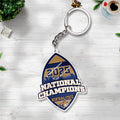 Montana State Bobcats Football 2025 National Champions Custom Shape 1-sided Keychain – MAITM14740