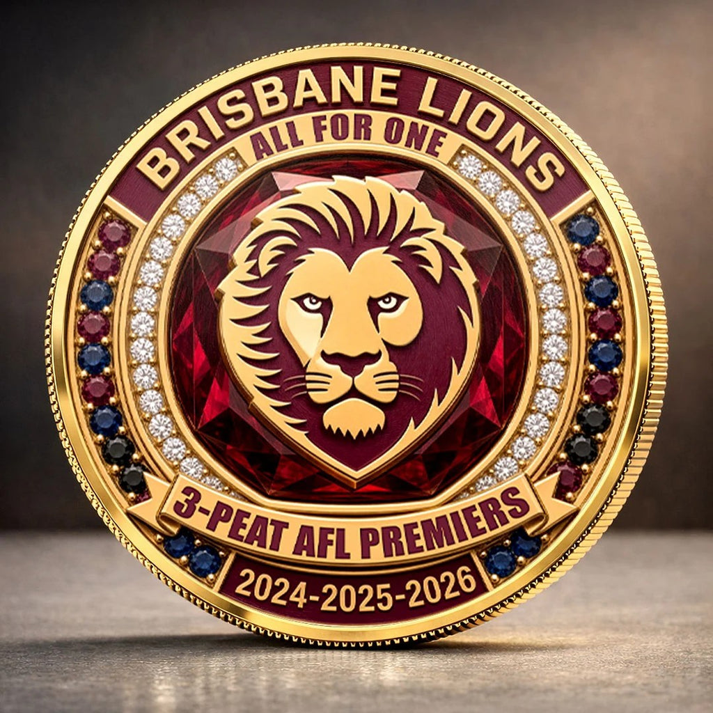 Brisbane Lions 2026 AFL Premiers Commemorative Coin – MAITM15328