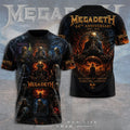 Megadeth 3D Apparel – TMTHU9027