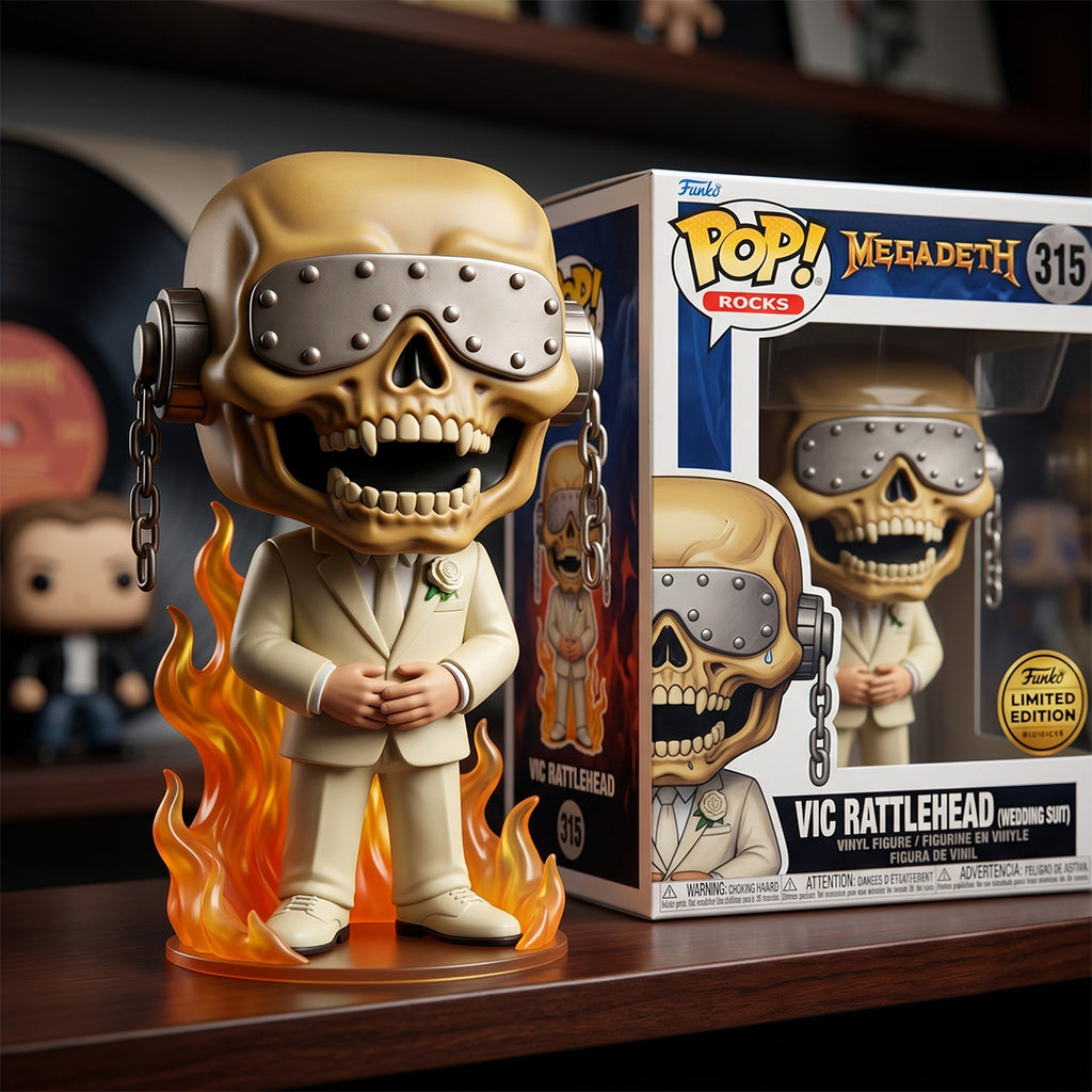 Megadeth 3D Collectible Vinyl Figure – TMTHU6757