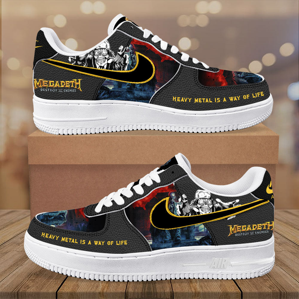 Megadeth AF1 Sneaker – TMTHU7938