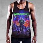 Megadeth Band Y-Back Muscle Tank Top – TMTHU 092