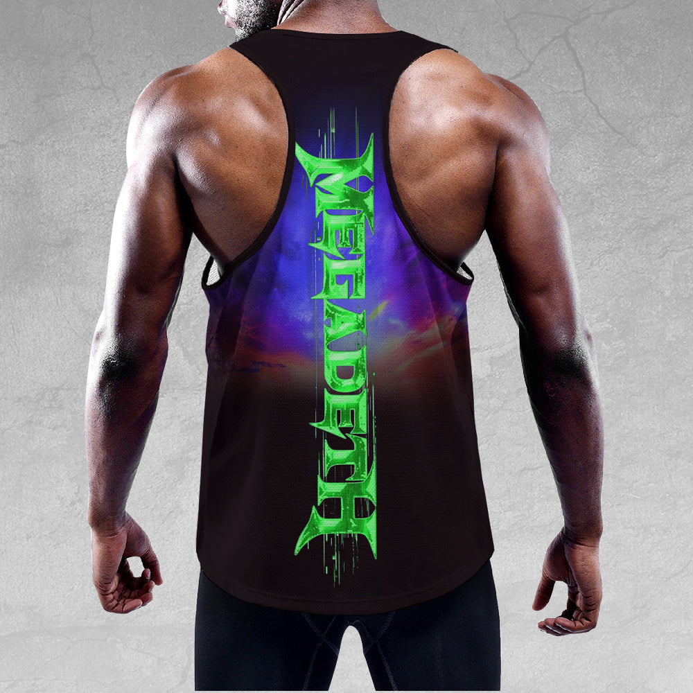 Megadeth Band Y-Back Muscle Tank Top – TMTHU 092