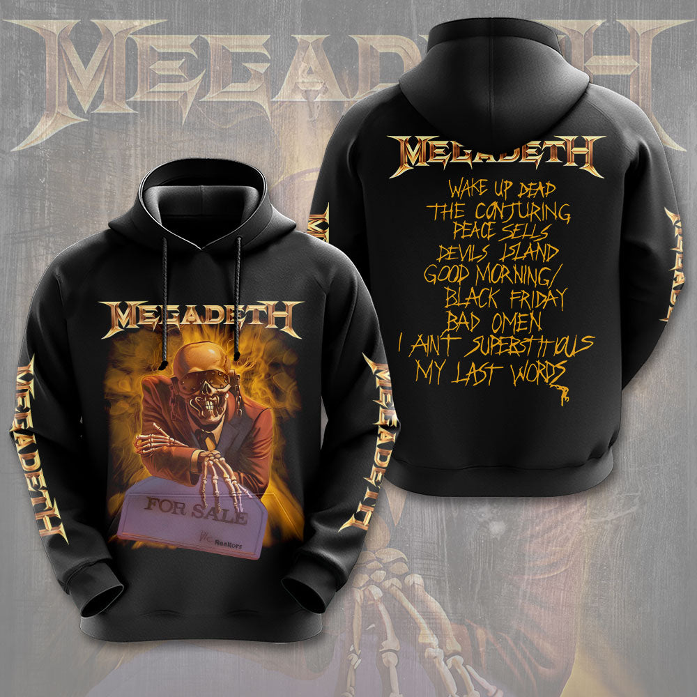 Megadeth 3D Apparel – TMTHU1167