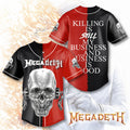 Megadeth Baseball Jersey – TMTHU513