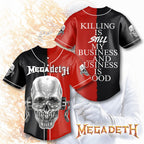 Megadeth Baseball Jersey – TMTHU513