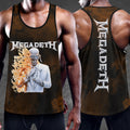 Megadeth Band Y-Back Muscle Tank Top – TMTHU 397