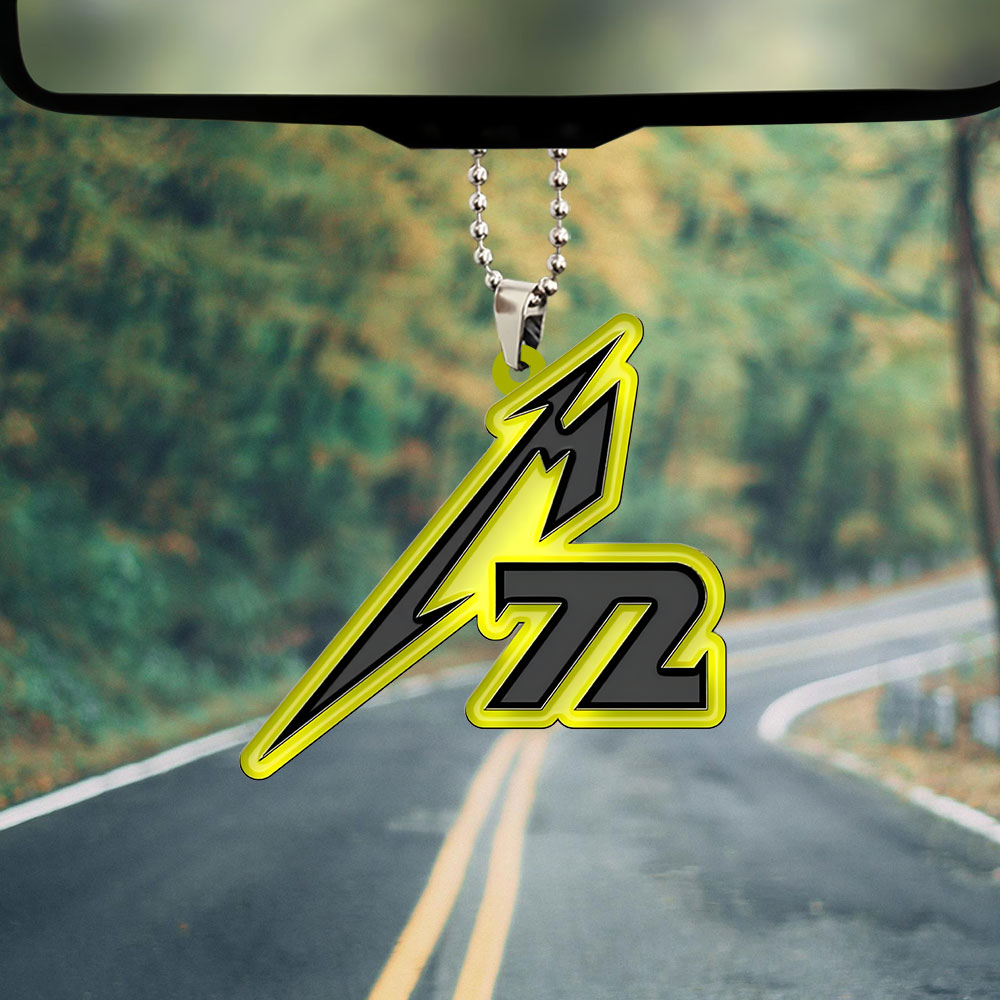 Metallica Custom Shape 2-sided Acrylic Car Ornament – TANTN 11490