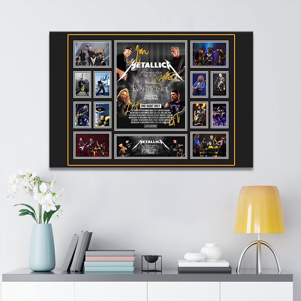 Metallica Rectangle Canvas With Inner Frame – TANTN 11423