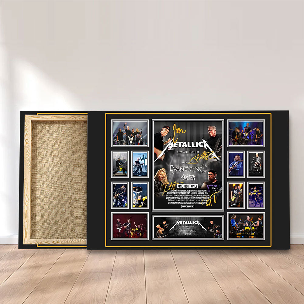 Metallica Rectangle Canvas With Inner Frame – TANTN 11423