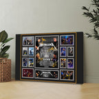 Metallica Rectangle Canvas With Inner Frame – TANTN 11423