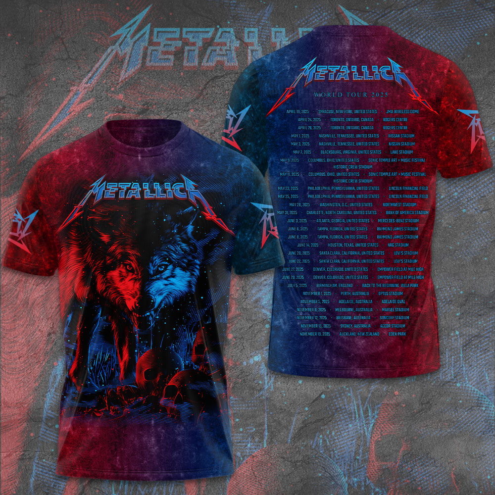 Metallica 3D Apparel – TANTN 11677