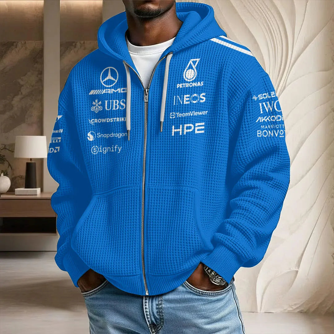 Mercedes AMG Petronas F1 Team 3D Unisex Waffle Hoodie – TANTN23934