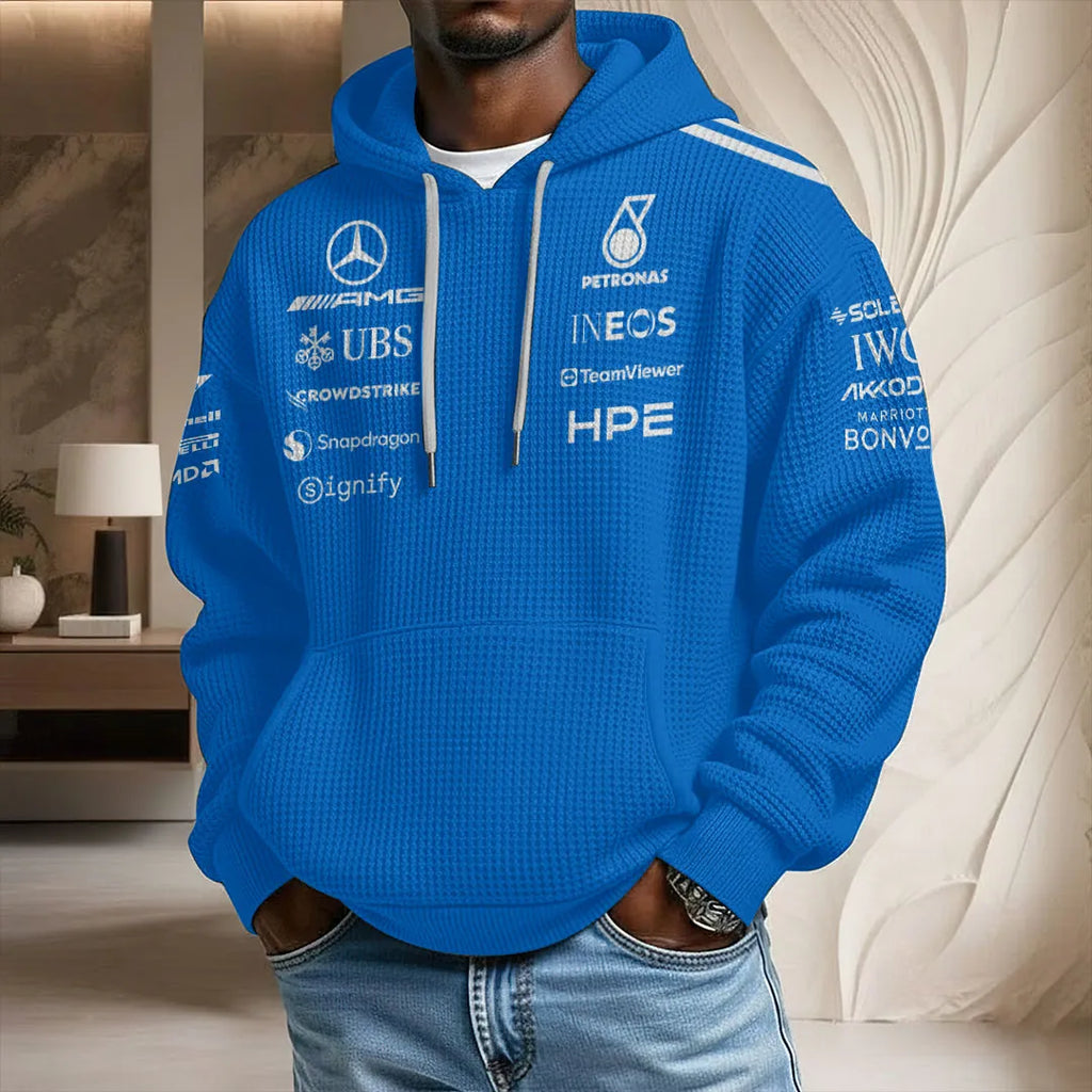 Mercedes AMG Petronas F1 Team 3D Unisex Waffle Hoodie – TANTN23934