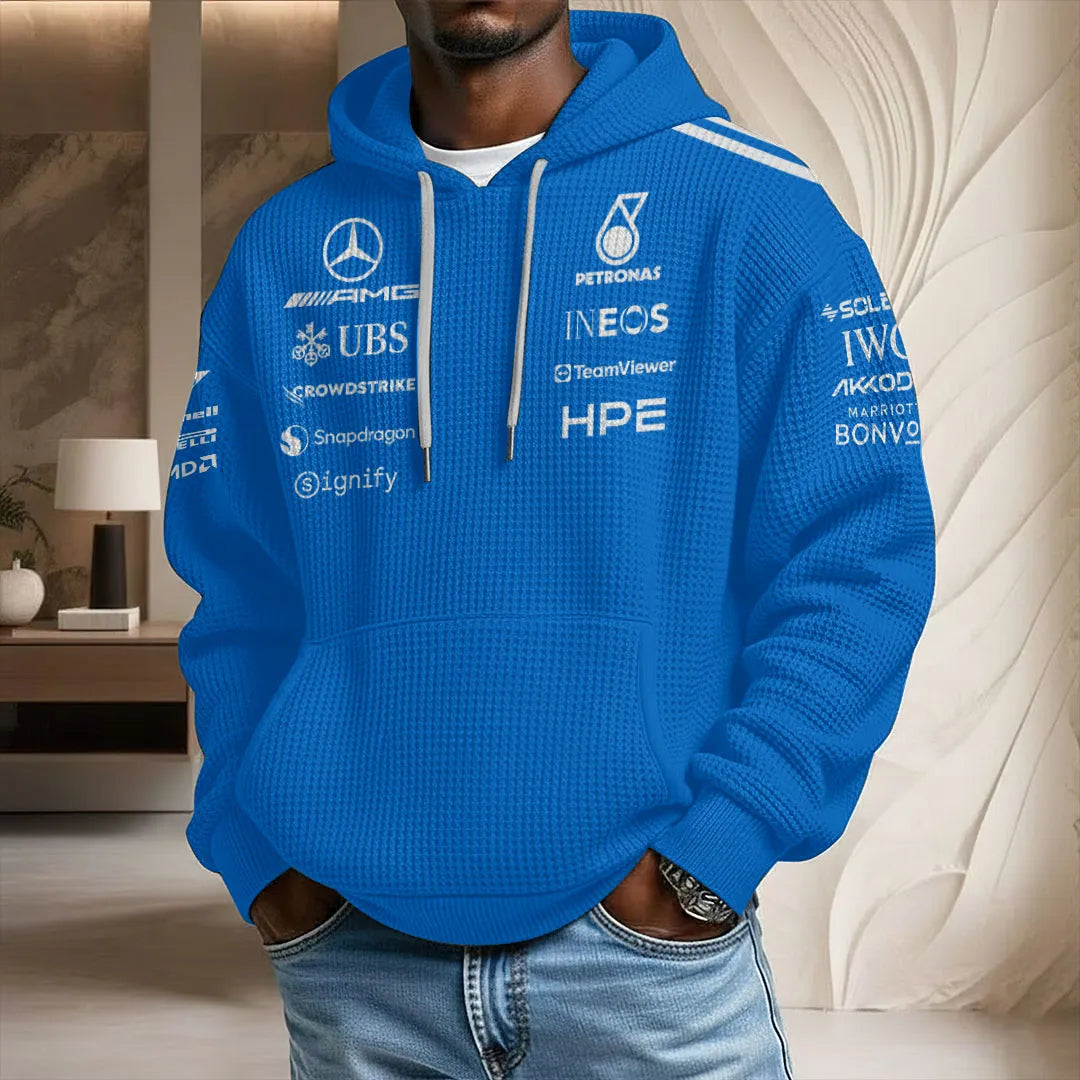 Mercedes AMG Petronas F1 Team 3D Unisex Waffle Hoodie – TANTN23934