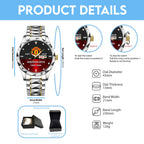 Personalized Manchester United Alloy Luxury Quartz Watch – TANTN15463