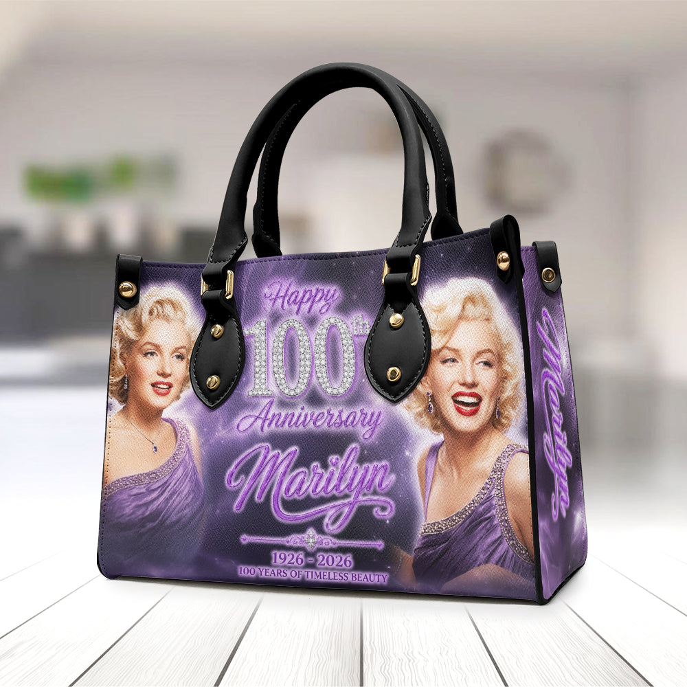 Marilyn Monroe 100th Anniversary Leather HandBag – TMTHU7776