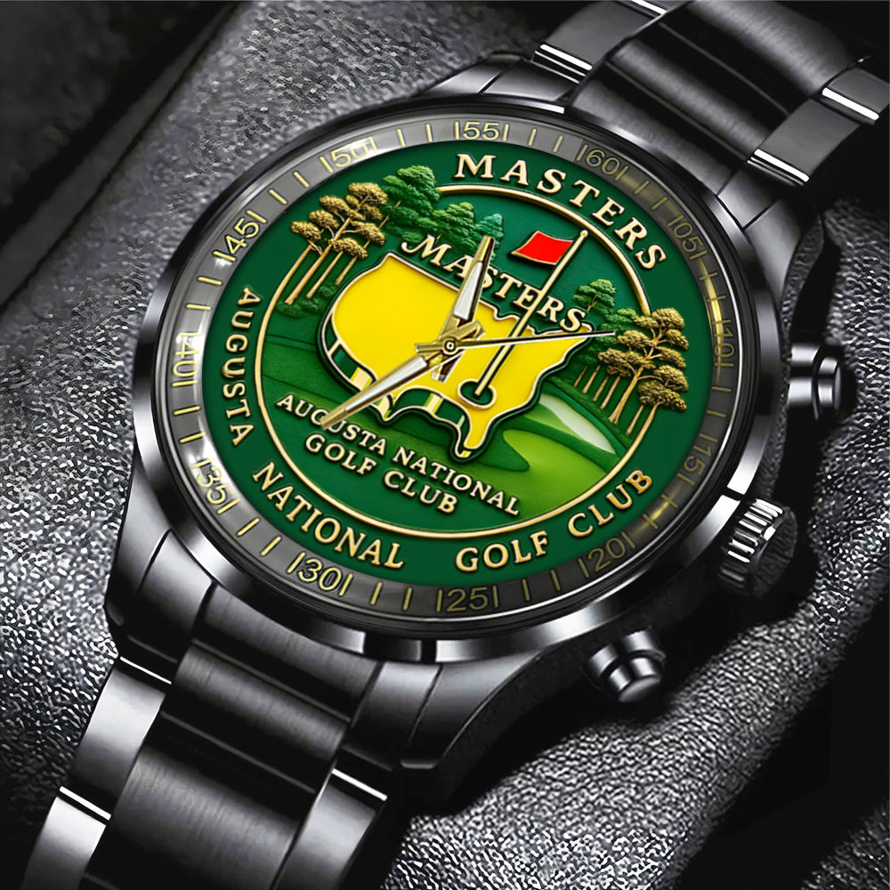 Masters Tournament Black Stainless Steel Watch – MAITM 10741