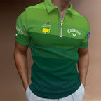 Masters Tournament x CALW Zip Polo Shirt – MAITM15055