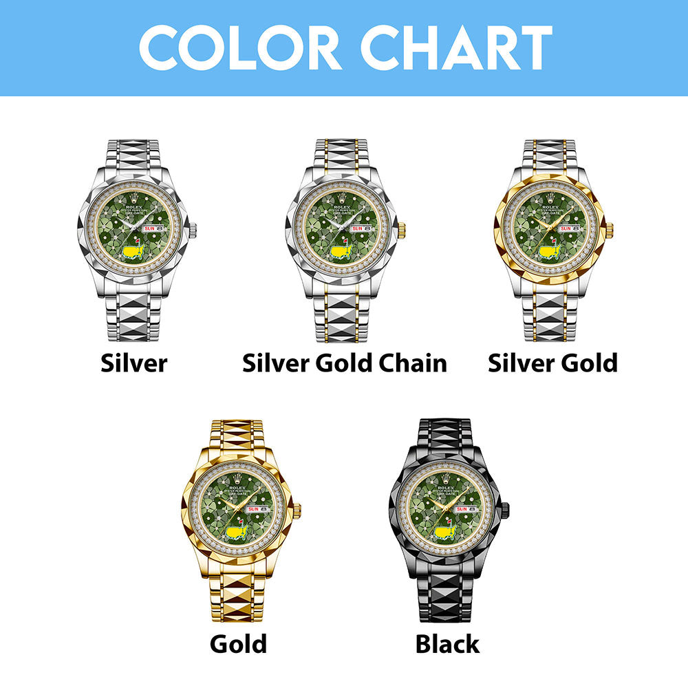 Masters Tournament x Rolex Alloy Luxury Quartz Watch – MAITM14981