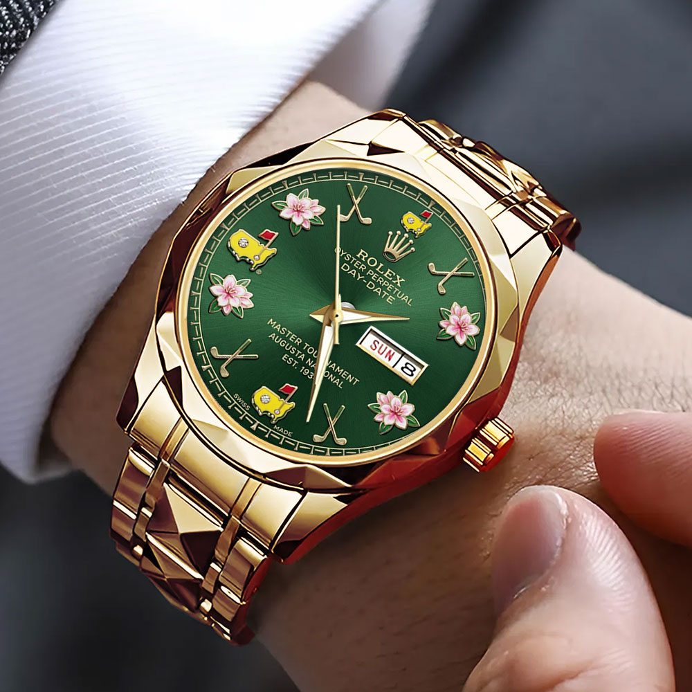 Masters Tournament x Rolex Alloy Luxury Quartz Watch – TMTHU5135
