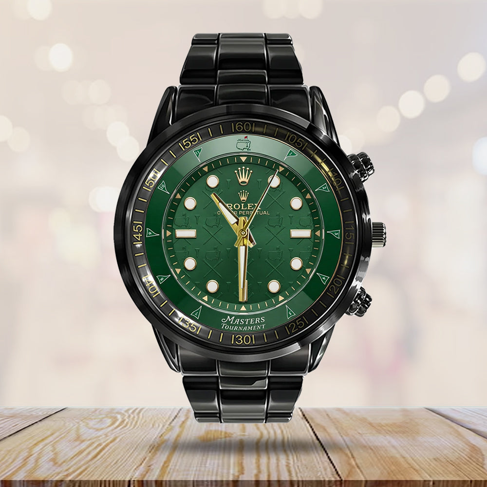 Masters Tournament x Rolex Black Stainless Steel Watch – TMTHU4972