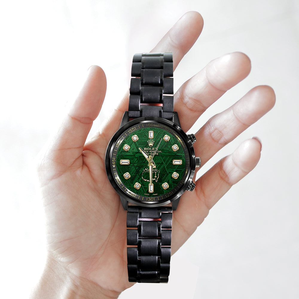 Masters Tournament x Rolex Black Stainless Steel Watch – TMTHU5085