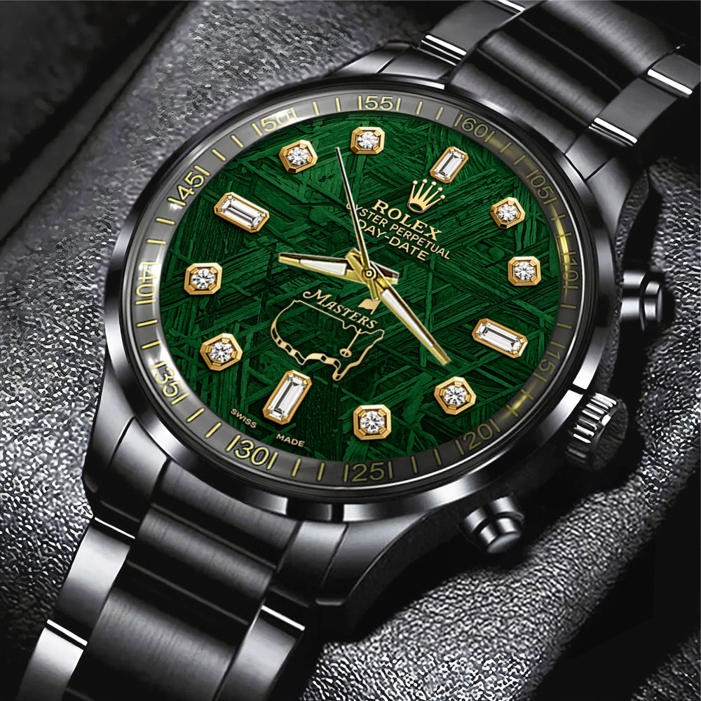 Masters Tournament x Rolex Black Stainless Steel Watch – TMTHU5085