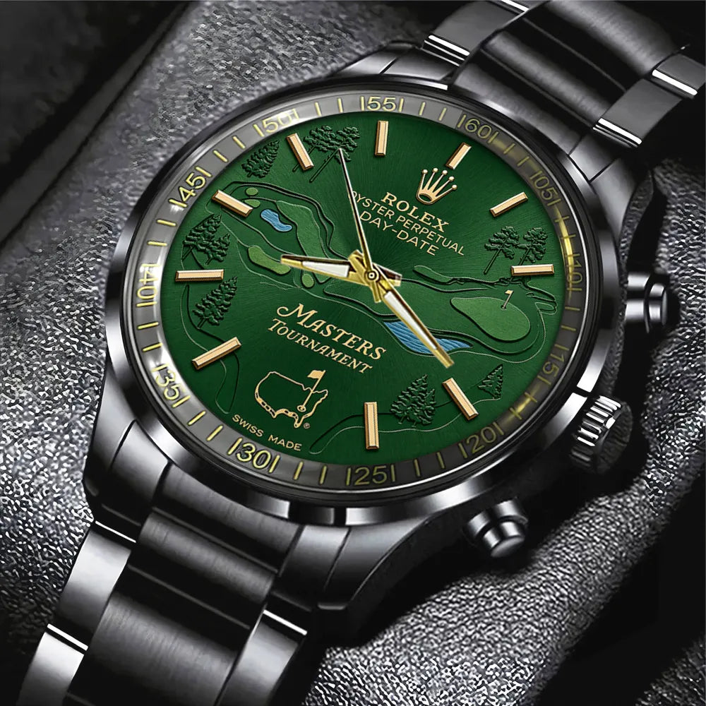 Masters Tournament x Rolex Black Stainless Steel Watch – TMTHU5086