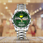 Personalized Masters Tournament x Rolex Alloy Luxury Quartz Watch – MAITM15060
