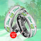 Personalized Masters Tournament x TITL Custom Alloy Ring – MAITM14972