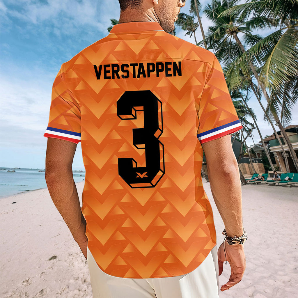 Max Verstappen Short Sleeve Button-Down Shirt – TANTN22475