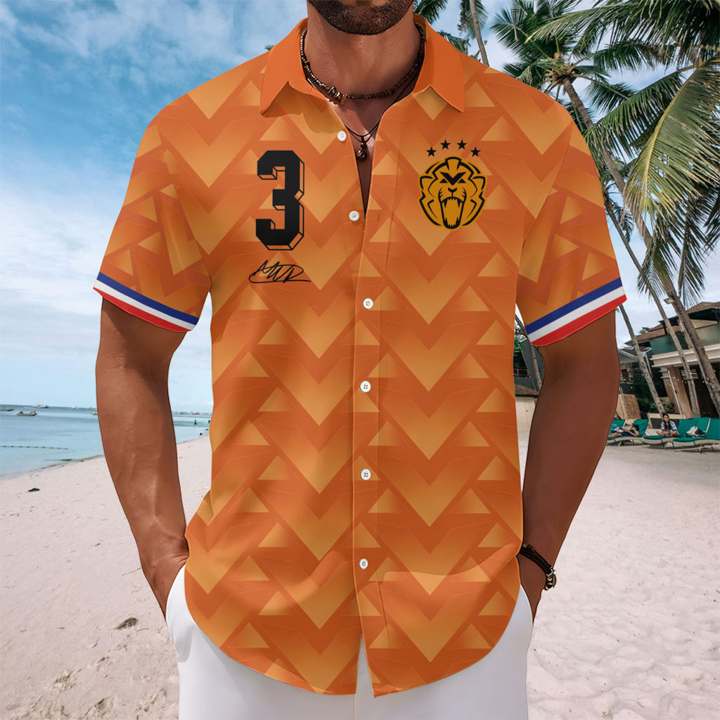 Max Verstappen Short Sleeve Button-Down Shirt – TANTN22475