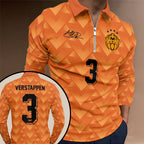Max Verstappen Zip Polo Shirt – TANTN22474