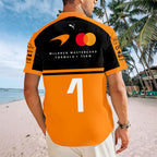 McLaren Formula One Team x Lando Norris 2026 Short Sleeve Button-Down Shirt – TANTN21380