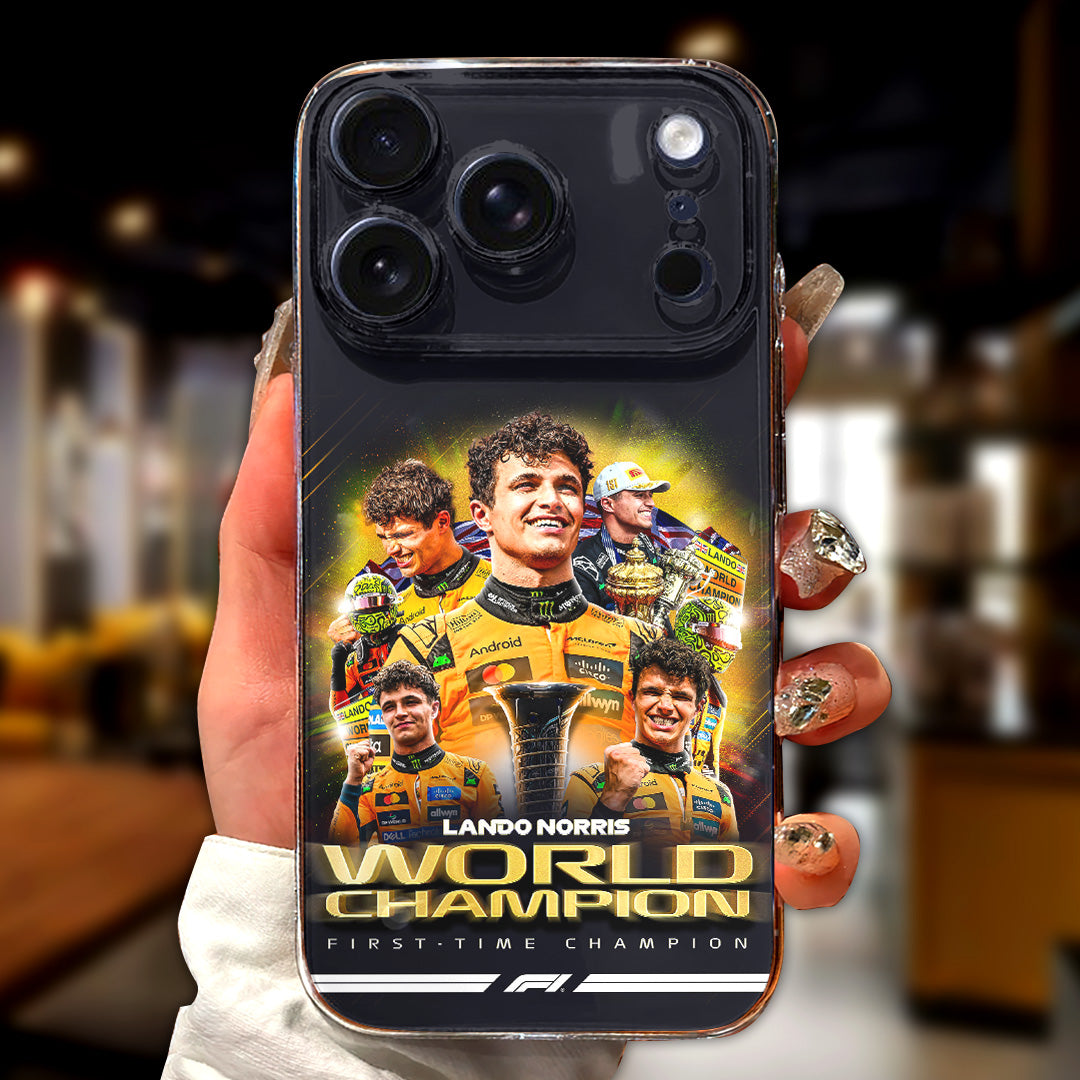 McLaren x Lando Norris World Champions 2025 Phone Case – TANTN19167