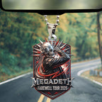 Megadeth Custom shape 1-sided Acrylic Car Ornament – TMTHU3673