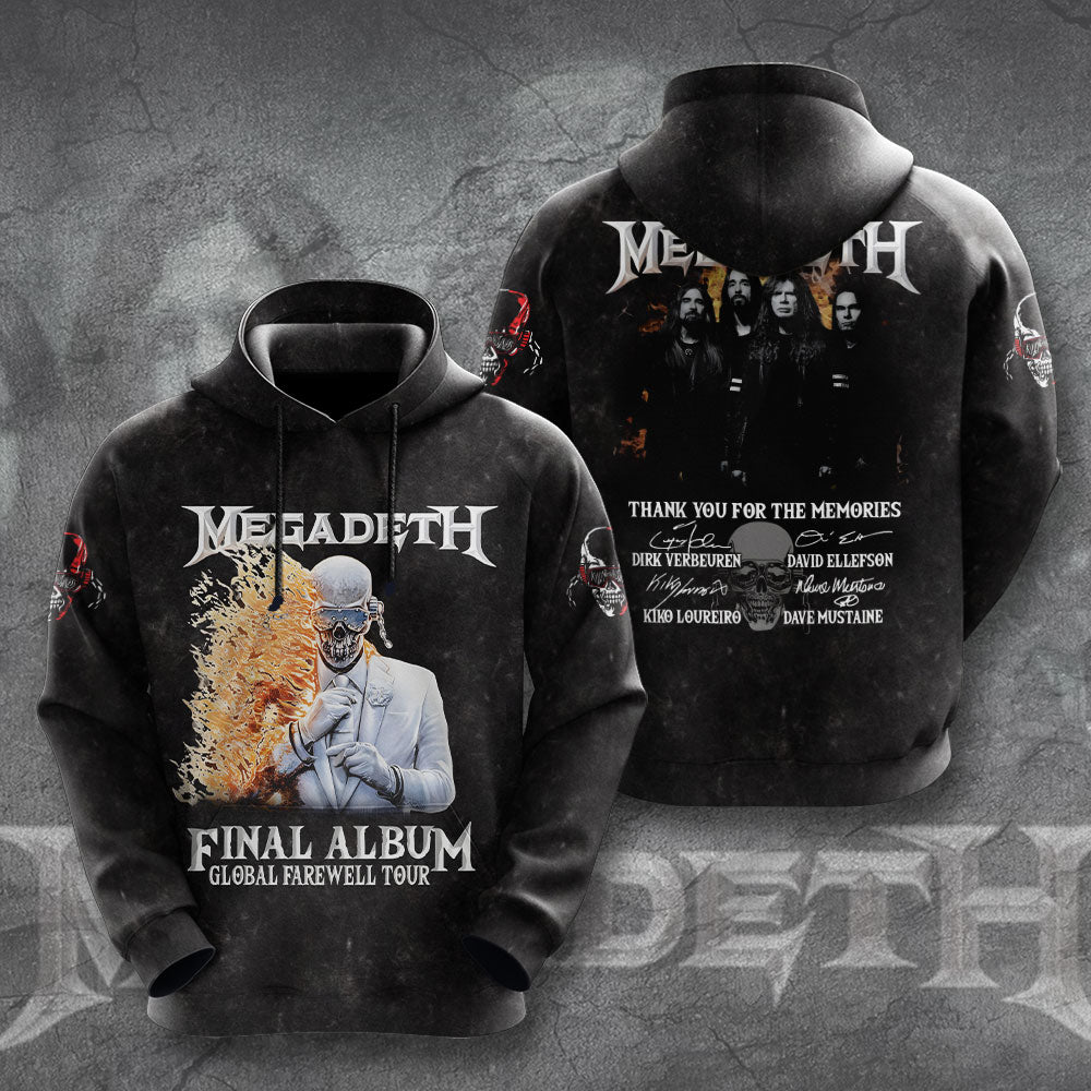 Megadeth 3D Apparel – TANTN15420