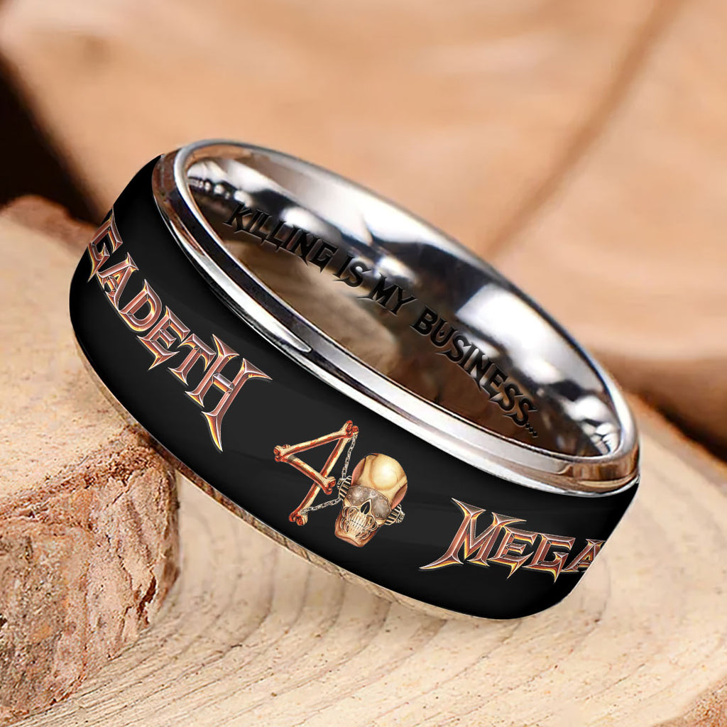 Megadeth Custom Alloy Ring – HOATT12370