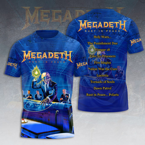 Megadeth 3D Apparel – HOATT12372
