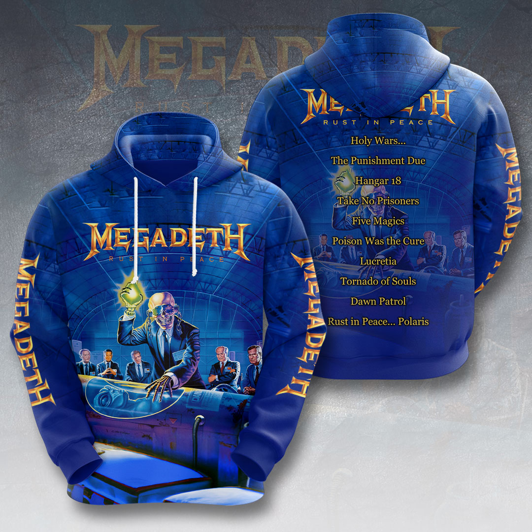 Megadeth 3D Apparel – HOATT12372