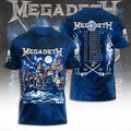 Megadeth Tour 2026 3D Apparel – TANTN25621