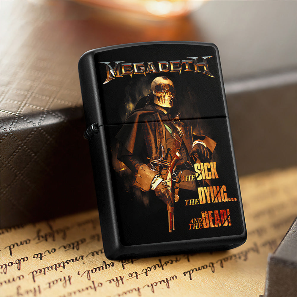 Megadeth Zippo Lighter Case (No Insert) – TANTN16500