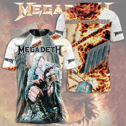 Megadeth 3D Apparel – TMTHU3854